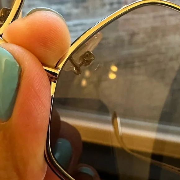 🌺ALEXANDER MCQUEEN🌸 AM0226SK 002 Gold Sunglasses - Picture 15 of 15